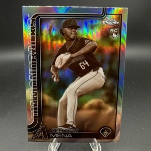 Christian Mena 2025 Topps Chrome Sepia Refractor - Arizona Diamondbacks - Picture 1 of 2