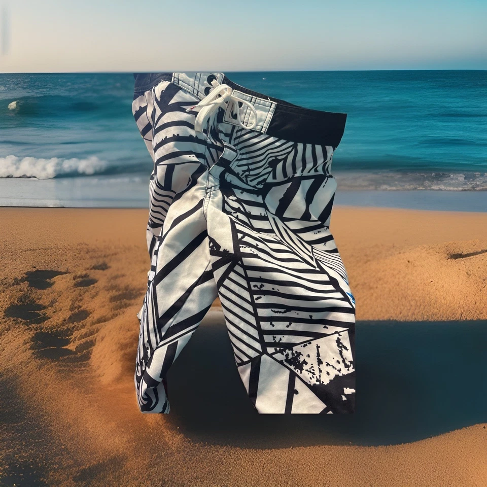 Hawk Men's Swim Shorts Size 32 - Image 1 of 1