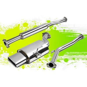 PARA 02-06 NISSAN ALTIMA 2.5L ACERO INOXIDABLE CATBACK PUNTA DE SILENCIADOR OVALADA - Imagen 1 de 1