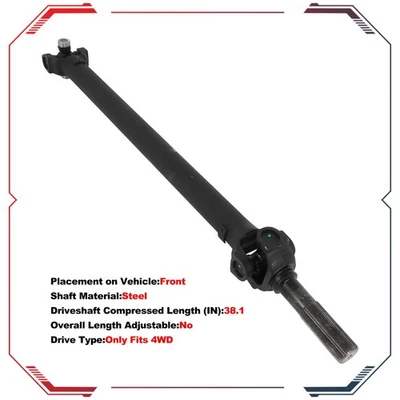 Árbol de transmisión delantero para GMC Sierra 2500 HD 3500 HD 2011-16 Chevy Silverado 938-087 Foto 1 de 4