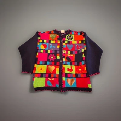 Rare Vintage "The Rugged Bear" brand girls sweater size 10-12 - Image 1 of 3