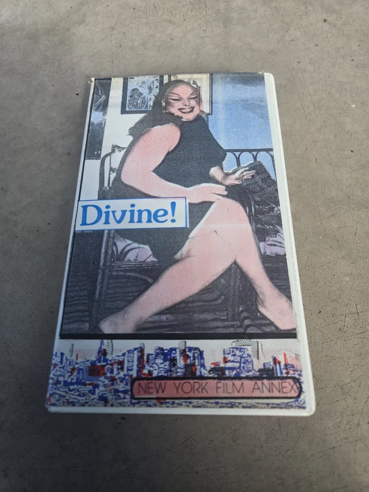  Divine New York Film Annex VHS UNTESTED A Classic Of The World  - Image 1 of 4