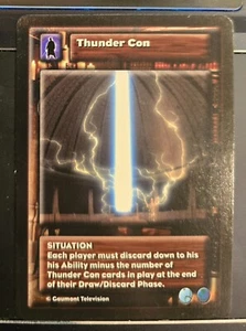 Highlander/ CCG/ Promo/Thunder Con/ TCG - Picture 1 of 2