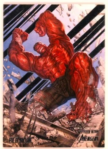 2022 Fleer Ultra Avengers Red Hulk #56 - Imagen 1 de 1