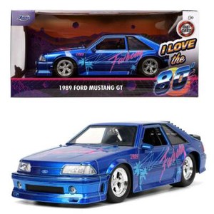 Jada Toys "I Love the 80s": 1989 Ford Mustang GT Foxbody 1/24 Scale