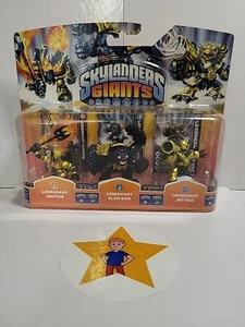 SKYLANDERS GIANTS [S2] Rare Legendary Triple Pack -BNIB - Picture 1 of 4