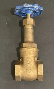 NEBCO T-111 Gate Valve Bronze Threaded 3/4”, 125 - Picture 1 of 9