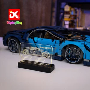Display King - LED display plaque for Lego Bugatti Chiron 42083 (NEW) - Bild 1 von 10