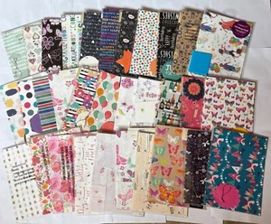 Gift wrap and tags pack 2 sheets & tags all occasions 32 designs to choose from - Picture 1 of 32