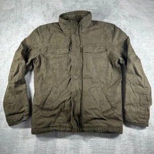 American Eagle Jacket Mens Medium Military Utility Chore Feild Duck Canvas Coat - Picture 1 of 11