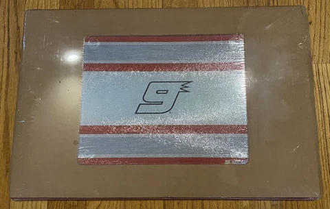 Bill Elliott  NASCAR #9 Glass Cutting Board Set 18” X 12” And 8” X 10” Cover