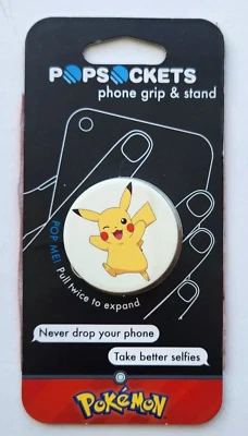 AUTHENTIC PopSockets Pokémon Pikachu PopSocket Phone Grip - Image 1 of 3