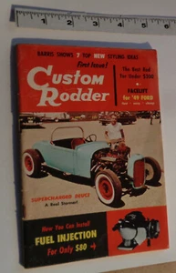 Vintage Custom Rodder Hot Rod Magazine May 1957 1st Issue Vol 1 Issue #1 49 Ford - Bild 1 von 1