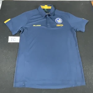 Parramatta Eels Polo Shirt Size M MEDIUM NRL Rugby League Short Sleeve - Picture 1 of 7