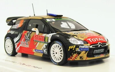 Spark 1/43 Scale S4513 - Citroen DS3 WRC #18 - 47th Monte Carlo 2015 - Image 1 of 4