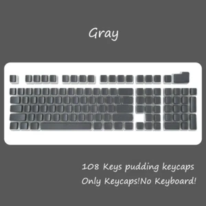 OEM Profile PBT Keycaps 108 Keys Pudding Keycap for Cherry MX Switch Mechanical - Picture 1 of 28