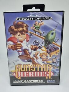 Sega Mega Drive Game Gunstar Heroes PAL CIB!! OVP ULTRA RARE
