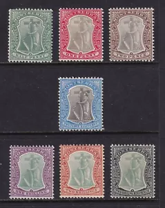 MONTSERRAT 1903 Colony Device Wmk Crown CA selection MH/* (CV £87) - Picture 1 of 1