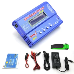 IMAX B6 80W Battery Charger Balance Charger AC Power 12V 5A Adapter For Rc Car - Imagen 1 de 17