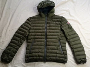 COLMAR Men's Khaki Green Down Puffer Jacket Size US 40 F 48 - Good Used - Picture 1 of 10