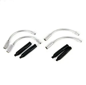 BIKE V BRAKE NOODLES CABLE GUIDE PIPE 90 110 DEGREE BEND HOSE GAITER FRONT REAR - Picture 1 of 15