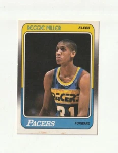 1988 Fleer Basketball Reggie Miller #57 Nm/Mt Rookie Year - Picture 1 of 2