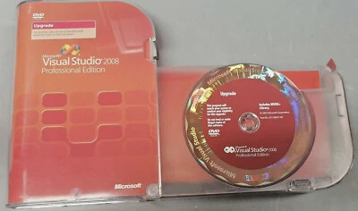 Retail Microsoft Visiual Studio 2008 x86 x64 X12 Upgade - Image 1 of 4
