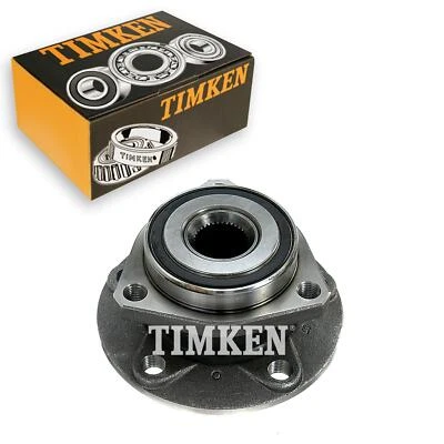 Conjunto de cojinete de rueda y buje delantero Timken para Volkswagen GTI 2006-2010 tracción delantera Foto 1 de 4