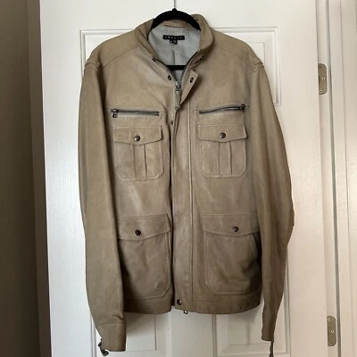 Theory 男式皮革夹克 XXL  — 第 1/4 张图片