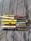 Lot of 7 vintage farm, feed, seed Corn  advertising pens PAG P-A-G  collection 