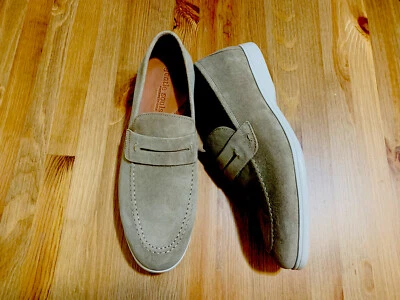 Gentle Souls por Kenneth Cole Stuart gamuza centavo mocasines zapatos arena nuevos sin caja talla 9 Foto 1 de 4