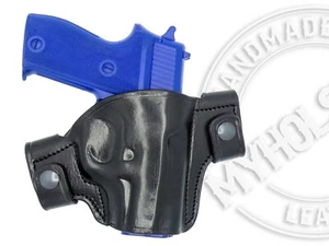 OWB Snap-on Right Hand Leather Holster Fits SIG Sauer P225  - Picture 1 of 3