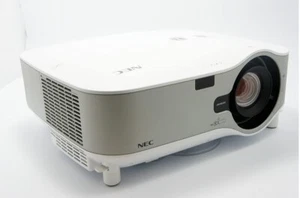 NEC NP3250W PROJECTOR, 4000 LUMENS, HD WXGA, NEW LAMP! , CLEAN & BRIGHT IMAGE!! - Picture 1 of 1