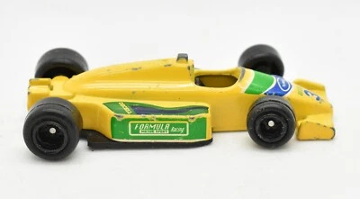 Coche suelto amarillo Welly F1 Racing Decell 9810 #3 Foto 1 de 4