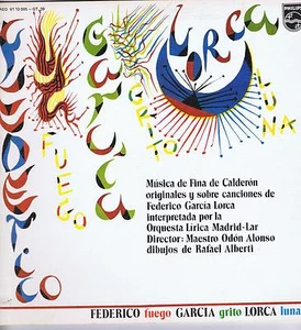 LP FEDERICO GARCIA LORCA FUEGO GRITO Y LUNA - Imagen 1 de 3