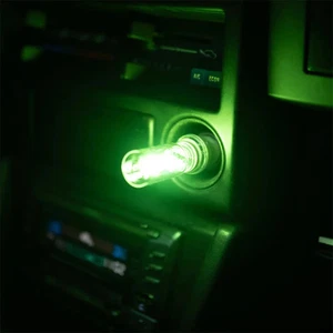 USB LED Car Interior Lamp – Retro Glass Mood Light with Touch Control Lighting - Picture 1 of 19