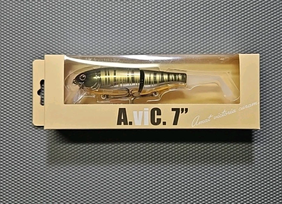 Gamakatsu Luxxe A.viC. 7-дюймовая шарнирная приманка для топвотера/пробуждения💯 - Изображение 1 из 1