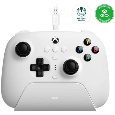White Ultimate 3-Mode Wired Xbox Series X/Xbox One/PC/Mobile Controller - Image 1 of 2