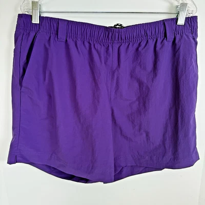 Pantalones Cortos Columbia PFG Para Mujer Grandes Púrpura Retrocast Agua Senderismo 5" Entrepierna Foto 1 de 4