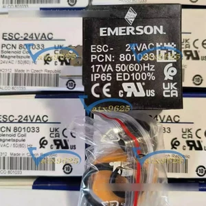 One New EMERSON solenoid valve coil ESC-24VAC 801033 - Picture 1 of 1