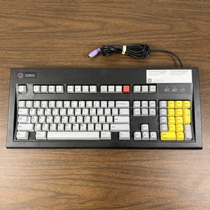 Teclado mecánico GE Medical Systems modelo M 2054858-001 resortes abrochables PS/2 - Imagen 1 de 5