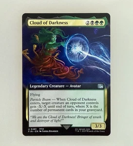 Magic the Gathering: Cloud of Darkness (Extended Art) Final Fantasy Regular NM - Picture 1 of 3