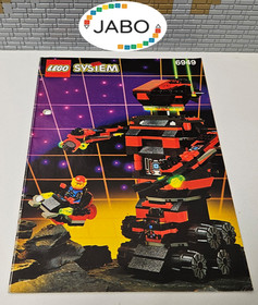 (OK O6/18) Lego Space Instructions 6949 Robo-Guardian Punched