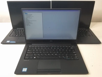 Lot of 3 Dell Latitude 7370 Intel m5-6Y57 1.1GHz 8GB Ram No OS/SSD/2 No Battery - Image 1 of 4