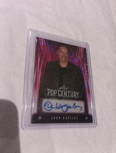 2025 Leaf Pop Century autograph auto PINK John Kapelos 4/5 Breakfast Club 16 Can - Picture 1 of 5