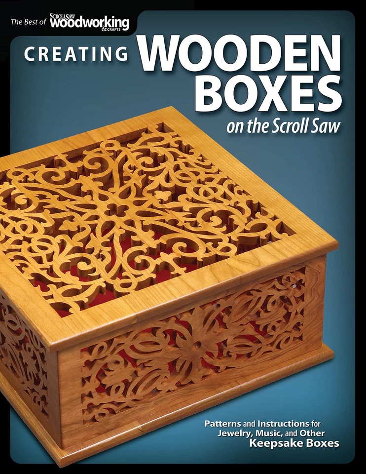 Creating Wooden Boxes on the Scroll Saw: Patterns and Instructions for Jewel... - Image 1 of 1