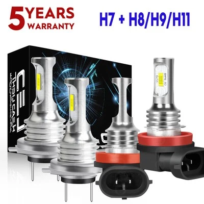 For Chevrolet Malibu LT Sedan 4-Door 2013 2014 2015 LED Headlight High Low Bulbs - Image 1 of 4