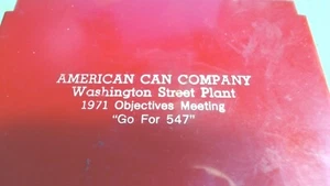 Vintage-- American Can Company -1971- Small -Tool Kit in Case-Advertising - Picture 1 of 7
