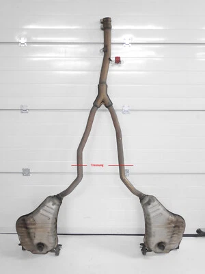 VW Phaeton 3D 3.0 TDI CAR CEX Original Exhaust System Silencer 3D0253611R - Image 1 of 4