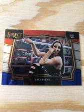 JACY JAYNE 2023 Panini Select Prizm Ringside RED WHITE And BLUE #296